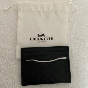 Coach card holder